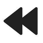 Rewind SVG Icon